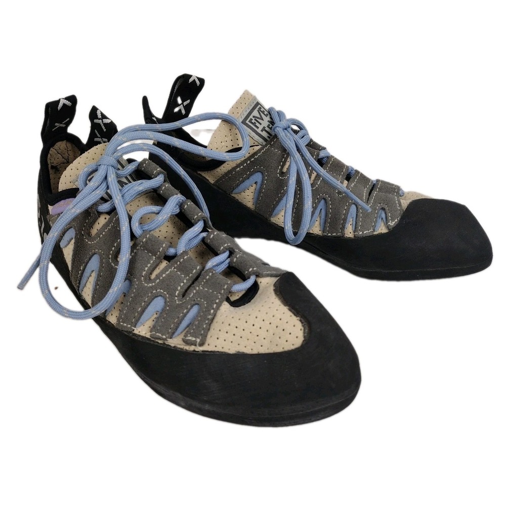 Five Ten 5.10 Siren Stealth Onyx Rock Climbing Shoes Women's US 8 EUR 39.5 VGC